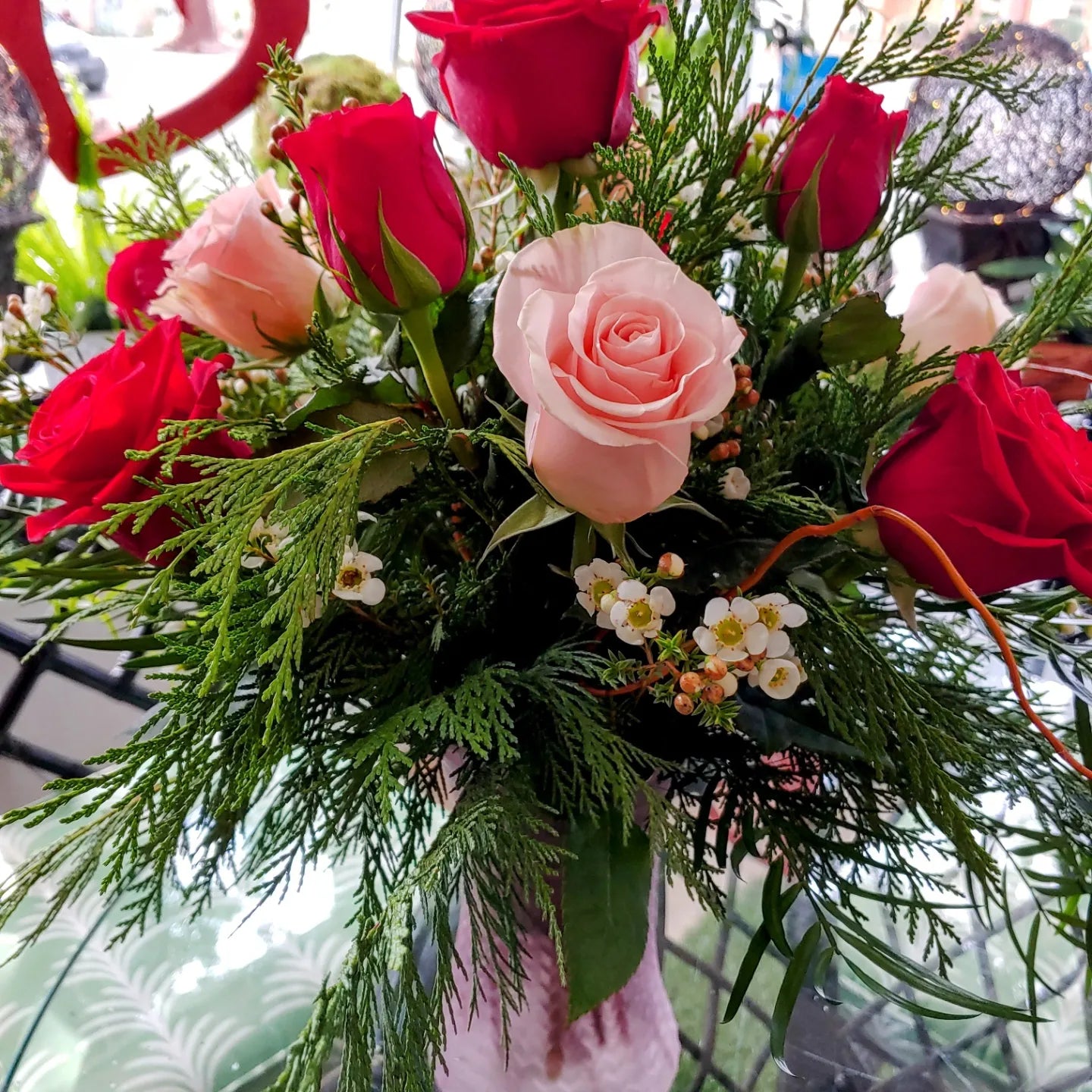 DOZEN Premium Red Roses or Mixed Color Premium Roses