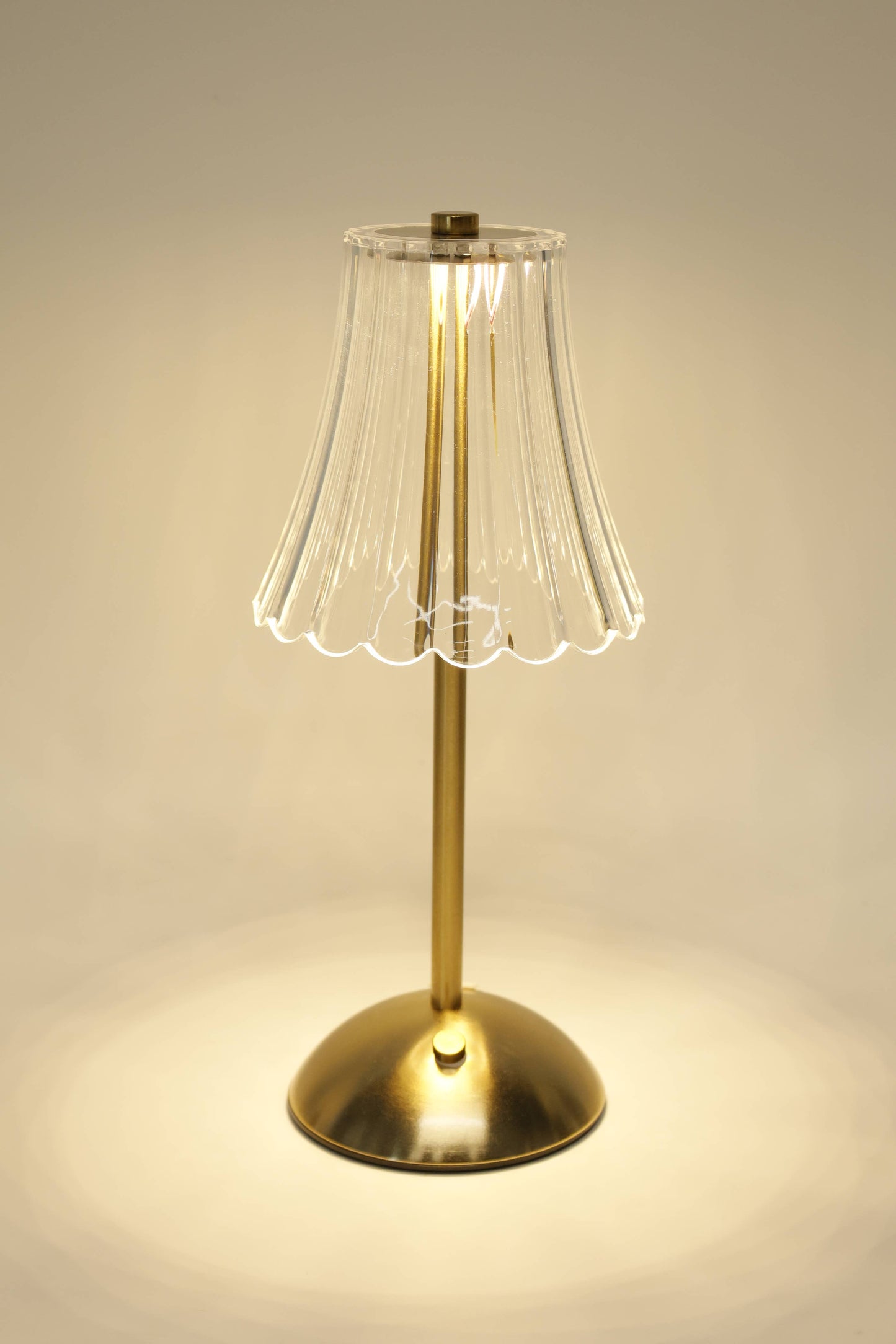 Crystal LED Lamps – Gold (Tubular & Classic Styles)