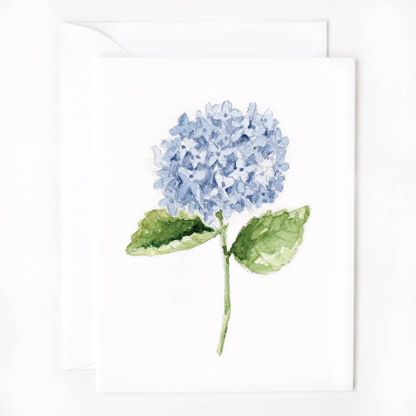 Hydrangea stem notecard