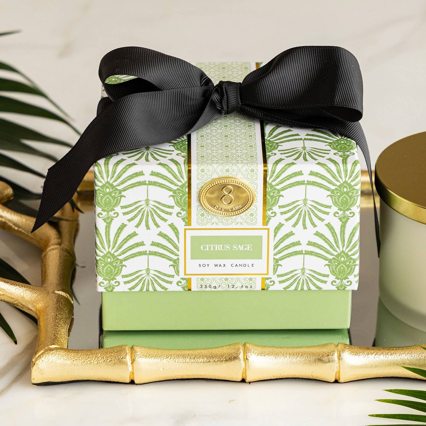 Citrus Sage 3-Wick Boxed Soy Wax Candle