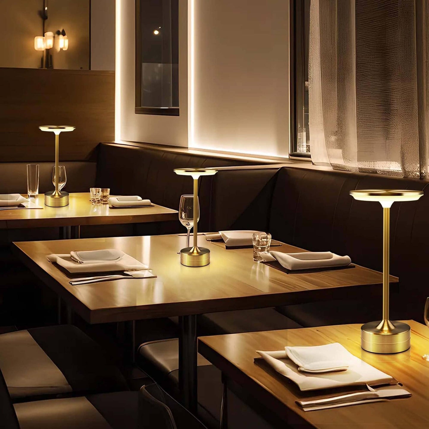 LED Table Lamp | Touch Control | Dimmable | Rechargeable