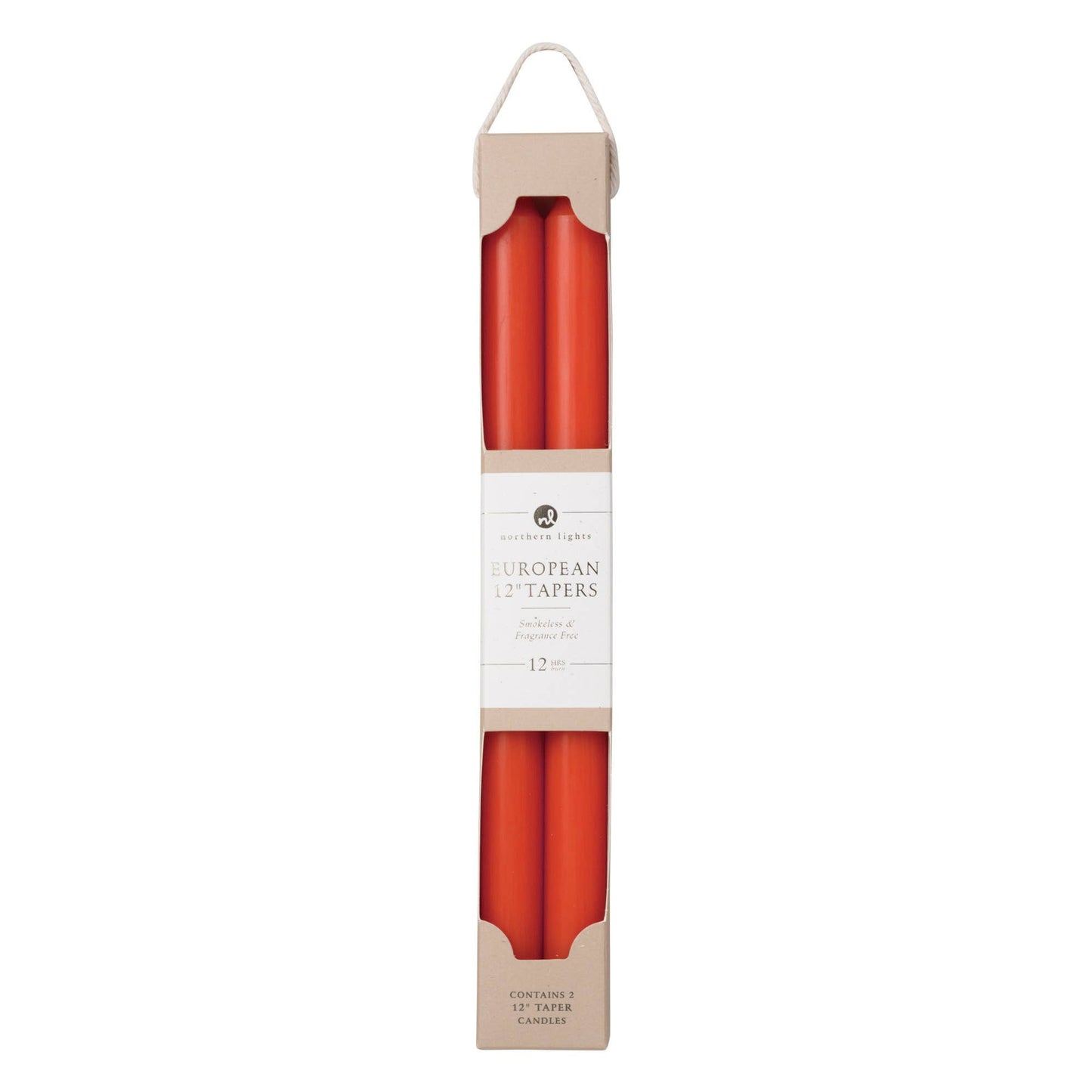 12" Taper Candles - 2pk