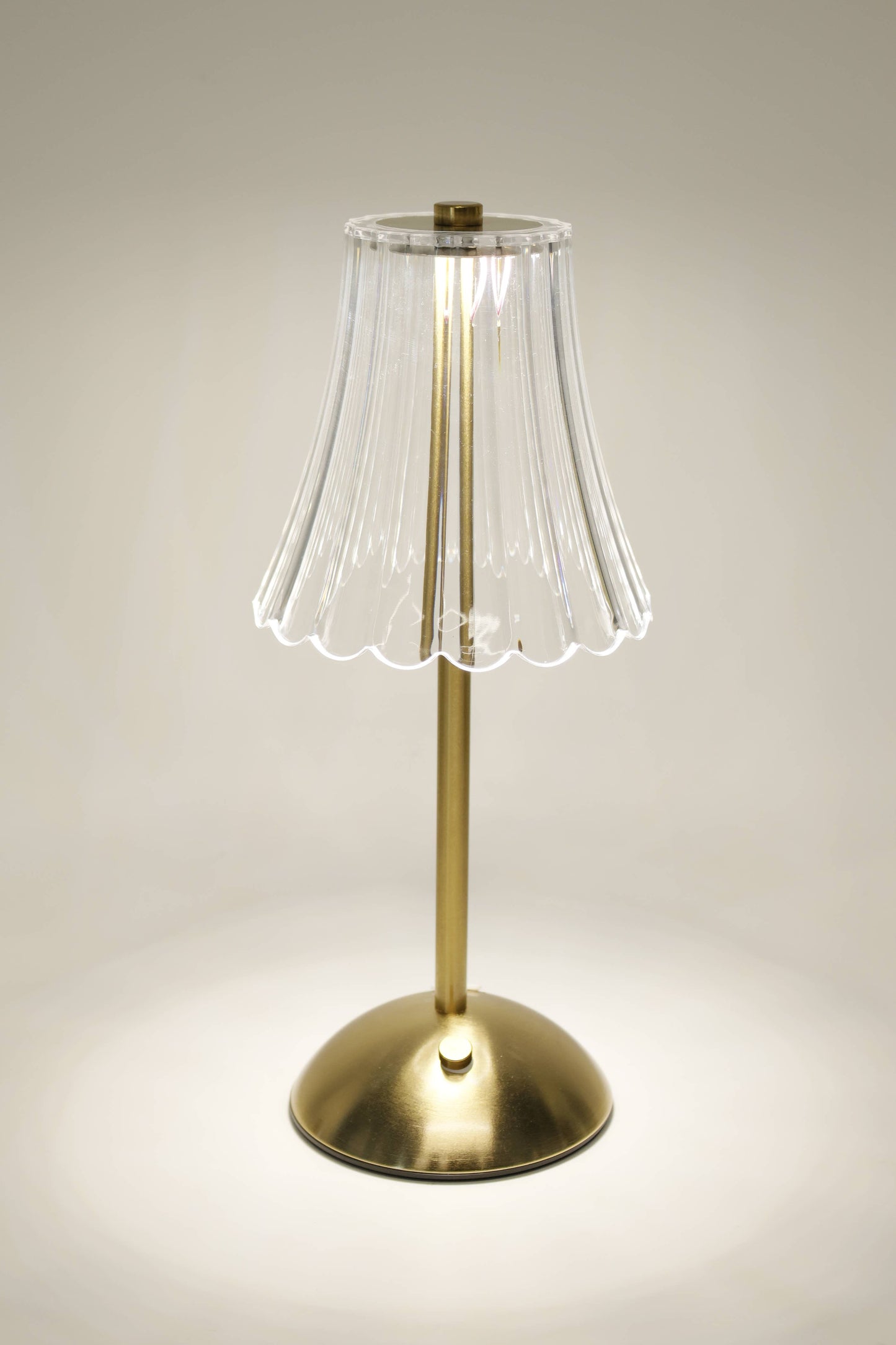 Crystal LED Lamps – Gold (Tubular & Classic Styles)