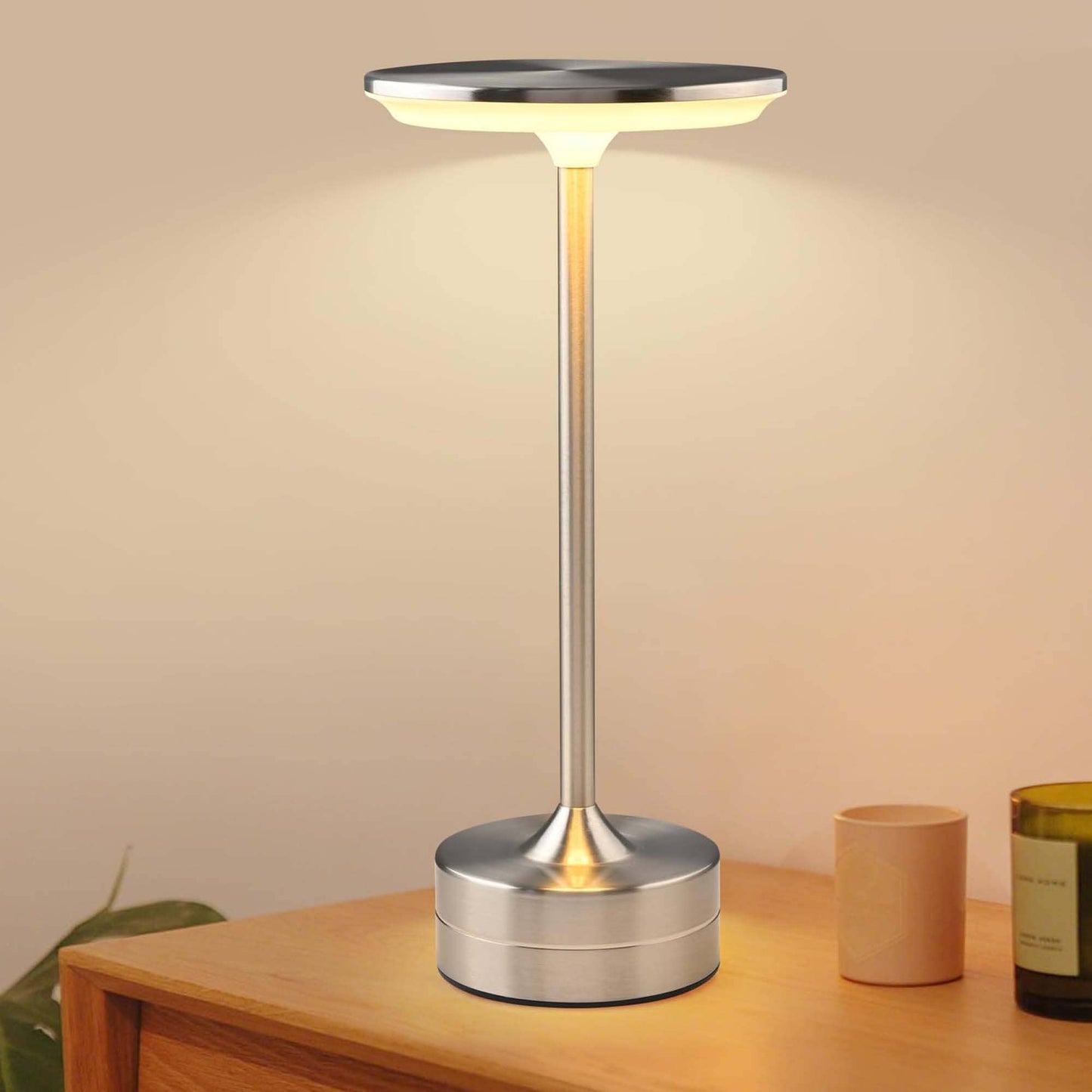 LED Table Lamp | Touch Control | Dimmable | Rechargeable