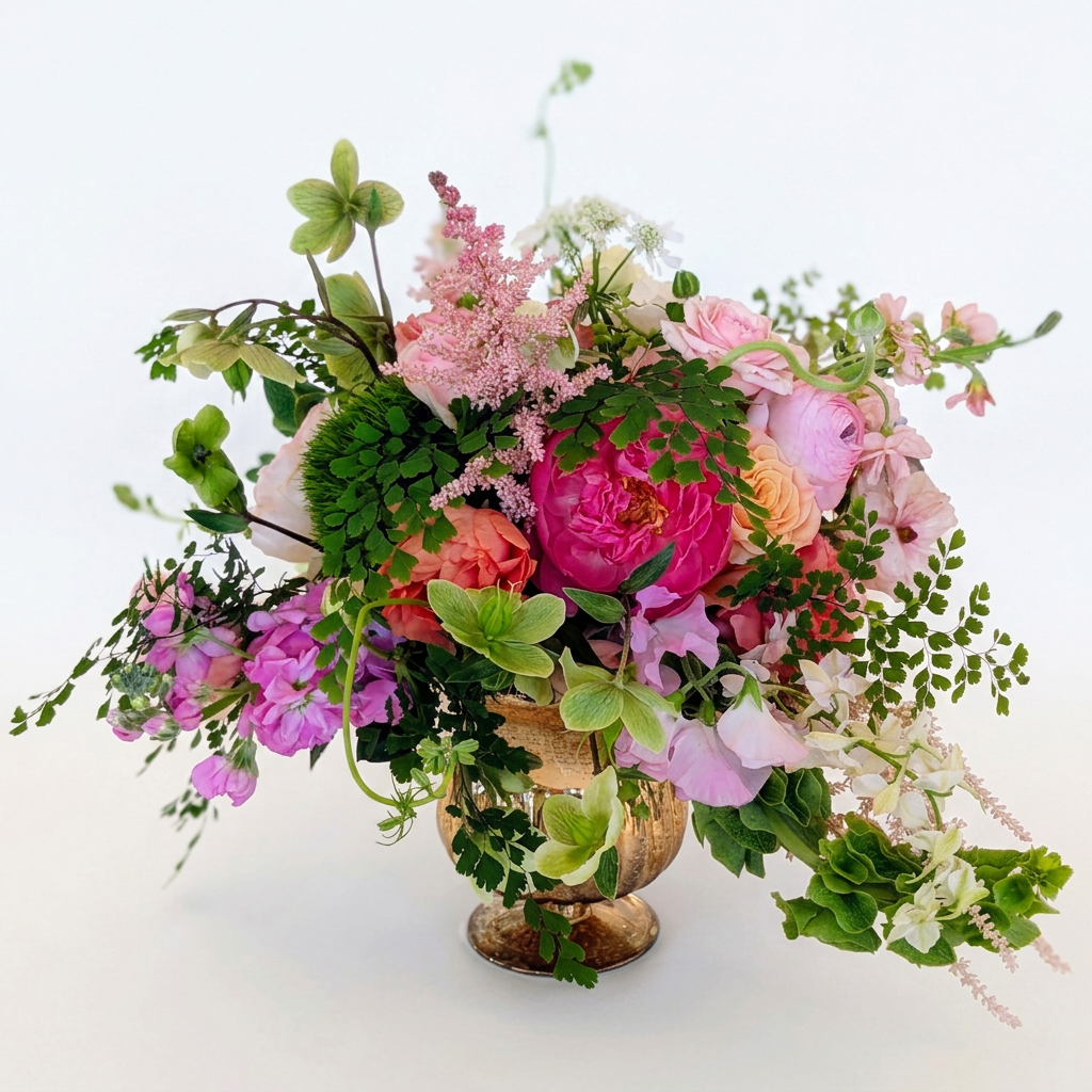 Cut flower arrangement