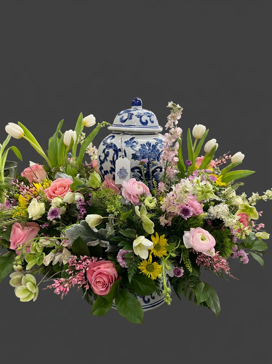 Urn Funeral Wreath