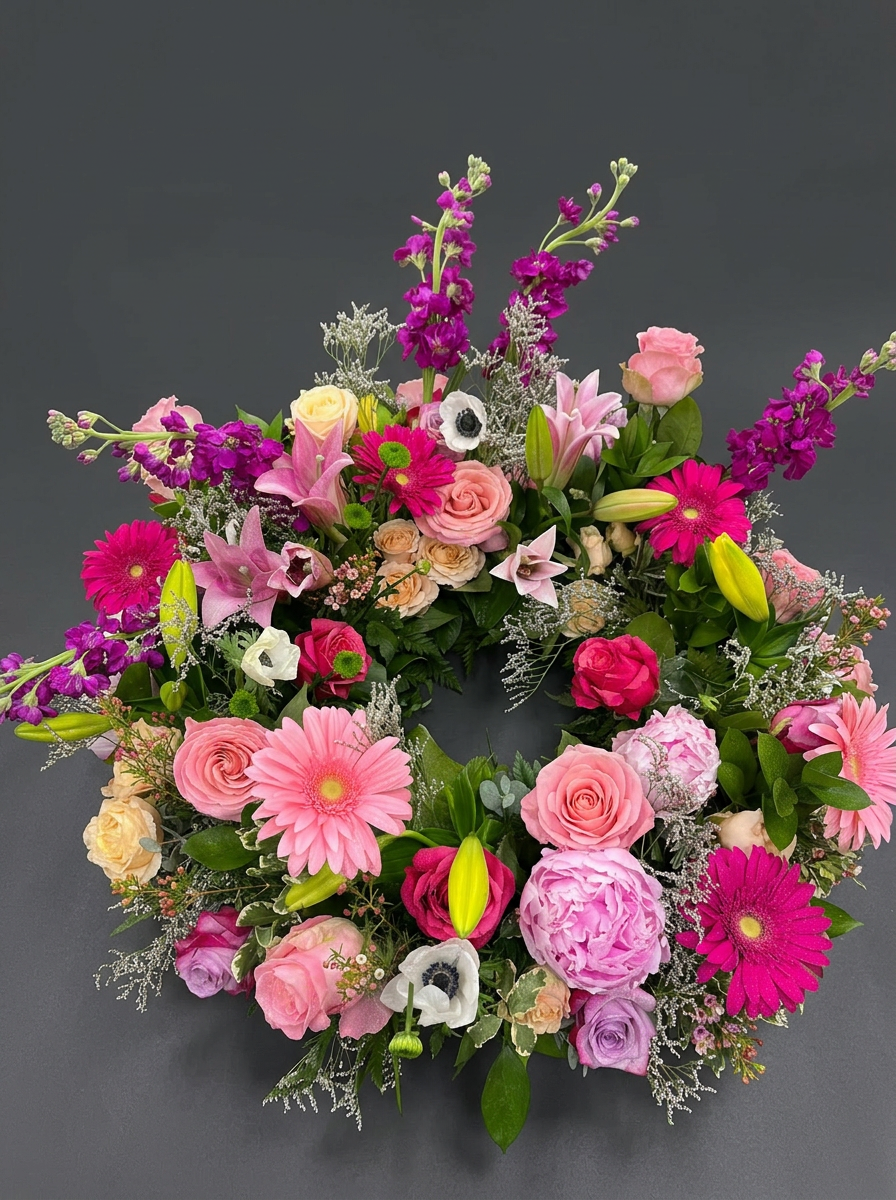 Urn Funeral Wreath