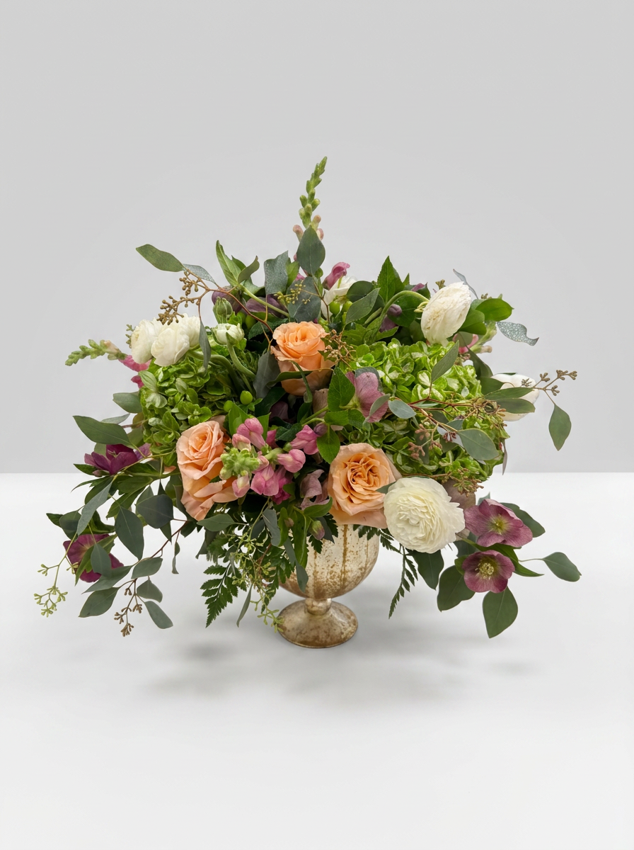 Cut flower arrangement