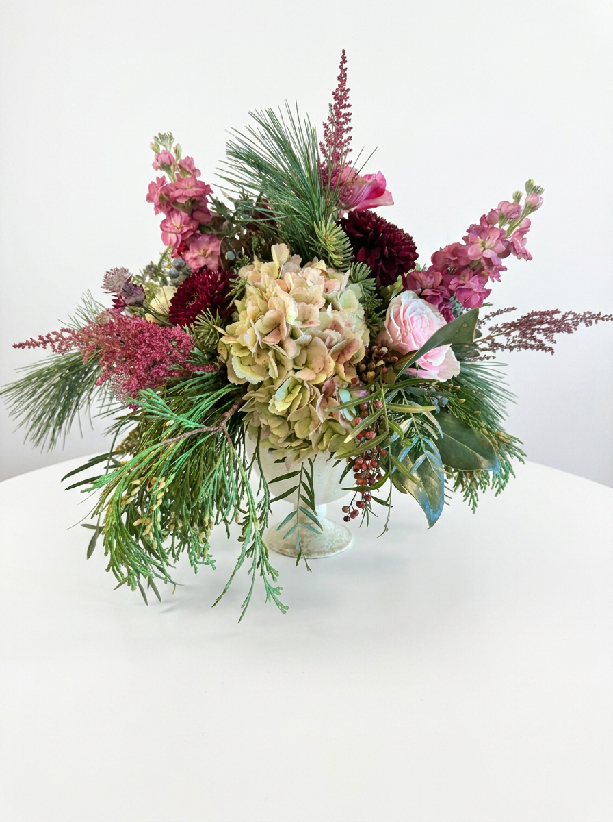 Cut flower arrangement