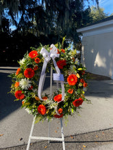Load image into Gallery viewer, Funeral Wreath 18&quot;