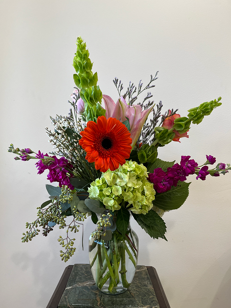 Loose Cut Flower Bouquet-Wrapped — Flower Kiosk